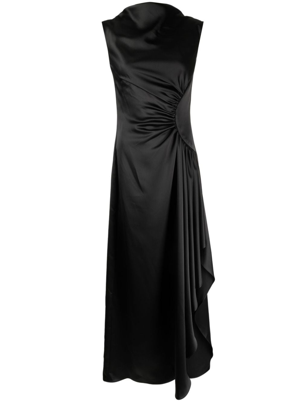 Amsale Asymmetrisches Abendkleid - Schwarz von Amsale