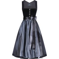 Amsel Dirndl Anna aus Samt und Brokat mit Schürze in 32 von Amsel