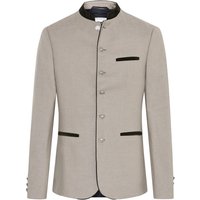 Amsel Trachtenjanker aus einem Leinen-Mix mit Stehkragen in 50 von Amsel