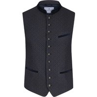 Amsel Trachtenweste aus einem Baumwollgemisch mit Muster in 48 von Amsel