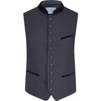 Amsel Trachtenweste aus einem Baumwollgemisch mit Muster in 50 von Amsel
