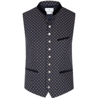 Amsel Trachtenweste mit geometrischem Muster in 94 von Amsel