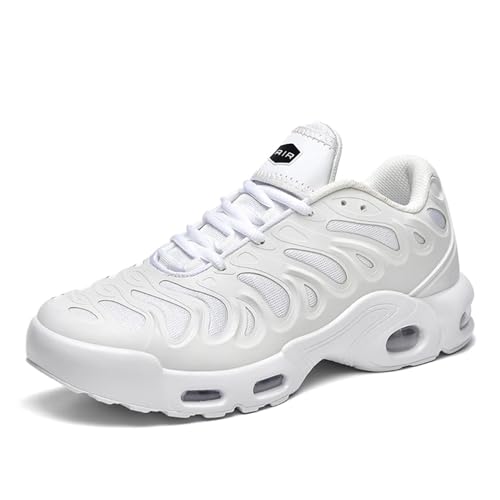 Herren Air Schuhe leichte Laufschuhe Turnschuhe mit Luftpolster Atmungsaktiv rutschfeste Walkingschuhe Tennisschuhe Basketballschuhe Shoes Outdoor Schuhe Herren Air Schuhe leichte Laufschuhe Turnschuhe mit Luftpolster Atmungsaktiv rutschfeste Walkingschuhe Tennisschuhe Basketballschuhe Shoes Outdoor Schuhe von Amsion