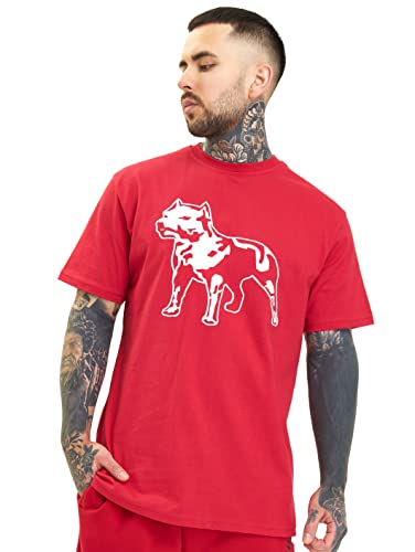 Amstaff Herren Logo 2.0 T-Shirt | Baumwolle & Rundhalsausschnitt | Lockere Passform | Atmungsaktiv | Rot Weiß XL Amstaff Herren Logo 2.0 T-Shirt | Baumwolle & Rundhalsausschnitt | Lockere Passform | Atmungsaktiv | Rot Weiß XL von Amstaff