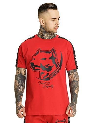 Amstaff Herren T-Shirts Avator rot L von Amstaff