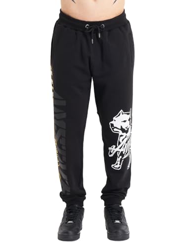 Amstaff Maros Herren Jogginghose Sweatpants Baumwolle Sporthose Schwarz von Amstaff