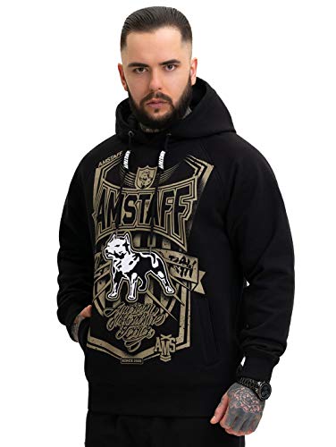 Amstaff Perigor Hoodie - schwarz (XL) von Amstaff