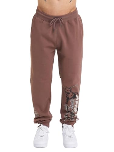 Amstaff Tiko Hose Herren Jogginghose, Olive braun, 3XL von Amstaff