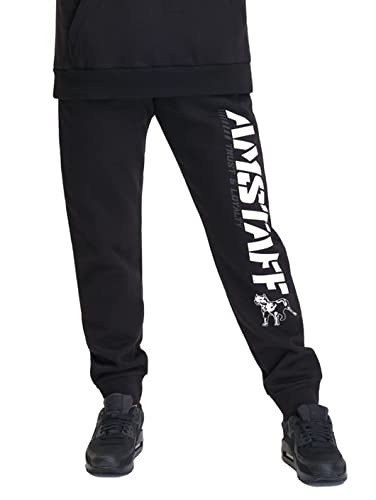 Amstaff Woman Logo Sweatpants - schwarz (M) von Amstaff