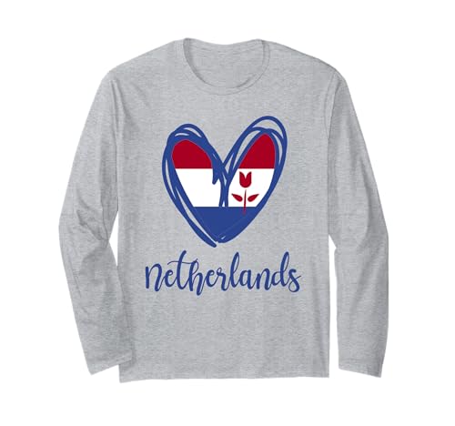Nerdeland Süße Herz Amsterdam Niederlande Flagge Kinder Langarmshirt Nerdeland Süße Herz Amsterdam Niederlande Flagge Kinder Langarmshirt von Amsterdam Netherlands Flag Designs
