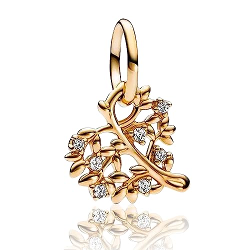 Amuefer Gold Family Tree Heart Charms für Armbänder 925 Sterling Silber mit Cubic Zirkonia Anhänger für Halsketten Geburtstag Weihnachten Schmuck Geschenke für Frauen Mädchen Amuefer Gold Family Tree Heart Charms für Armbänder 925 Sterling Silber mit Cubic Zirkonia Anhänger für Halsketten Geburtstag Weihnachten Schmuck Geschenke für Frauen Mädchen von Amuefer