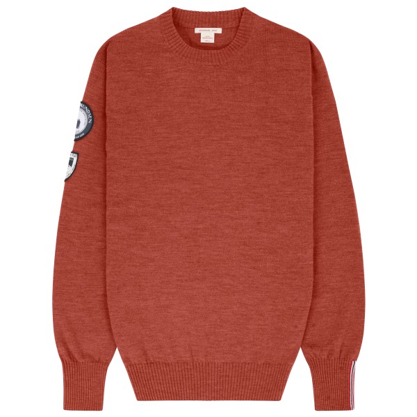 Amundsen Sports - Amundsen Peak Crew Neck - Merinopullover Gr S rot von Amundsen Sports