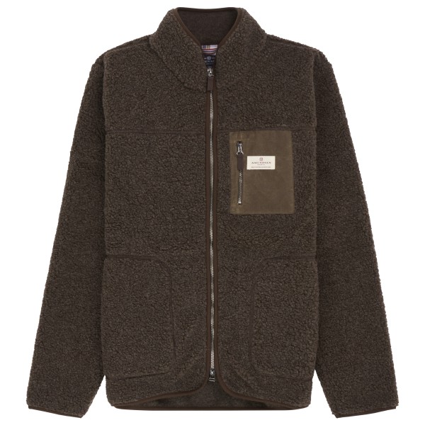 Amundsen Sports - Heroes Wool Fleece Jacket - Fleecejacke Gr XXL schwarz/braun von Amundsen Sports