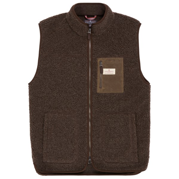 Amundsen Sports - Heroes Wool Fleece Vest - Fleeceweste Gr XL braun von Amundsen Sports