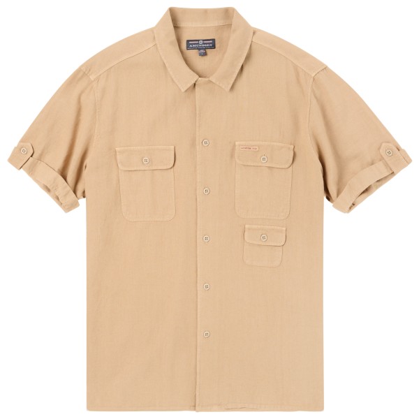 Amundsen Sports - Traveller's Linen S/S - Hemd Gr M beige Amundsen Sports - Traveller's Linen S/S - Hemd Gr M beige von Amundsen Sports