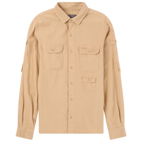 Amundsen Sports - Traveller's Linen Shirt - Hemd Gr XXL beige von Amundsen Sports