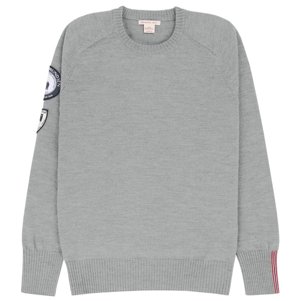 Amundsen Sports - Women's Amundsen Peak Crew Neck - Merinopullover Gr XS grau von Amundsen Sports