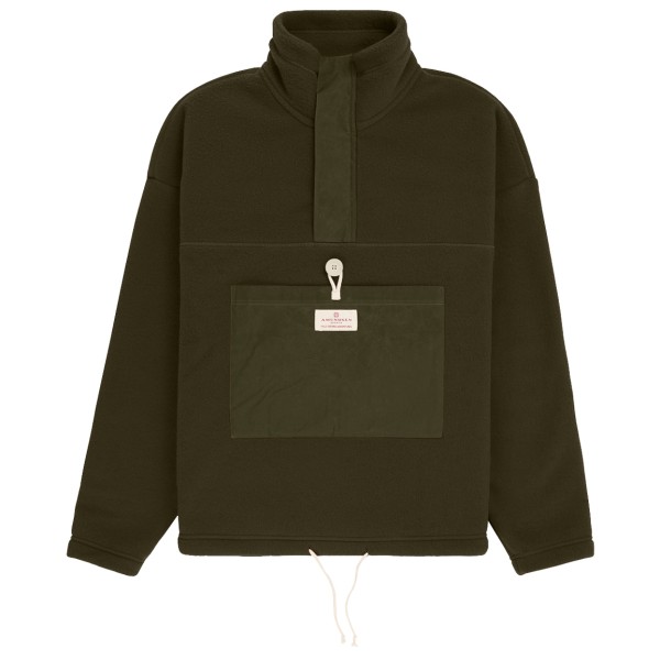 Amundsen Sports - Women's Vagabond Waxed Fleece - Fleecepullover Gr M oliv von Amundsen Sports