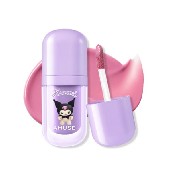 Amuse - Bebe Tint (My Melody & Kuromi special edition) - 3.8g - 12 Earl Grey Cherry Blossoms von Amuse