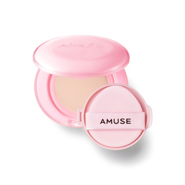Amuse - Dew Power Vegan Cushion SPF40 PA++++ (New Version) - 15g - 01 Pure von Amuse