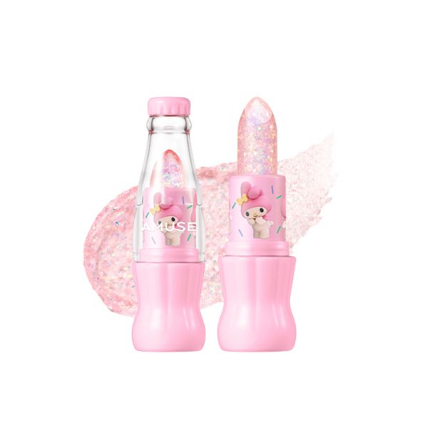 Amuse - Sparkle Soda Lip Balm (My Melody & Kuromi special edition) - 3.6g - 01 Plum Soda von Amuse