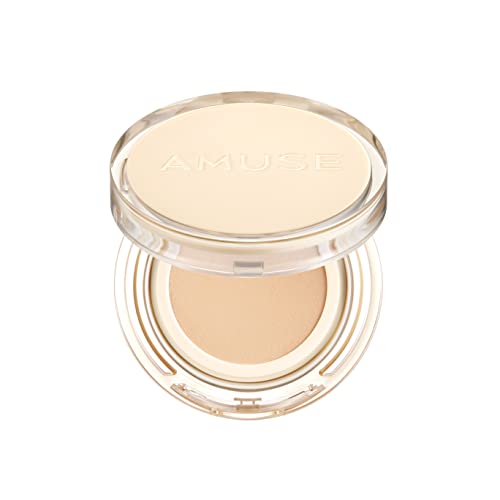 Amuse Taugelee Veganes Kissen Foundation Glow Taufrisches Sauber abschließen Beauty Trockene und empfindliche Haut Umweltfreundlich 1,5 CLEAR von Amuse