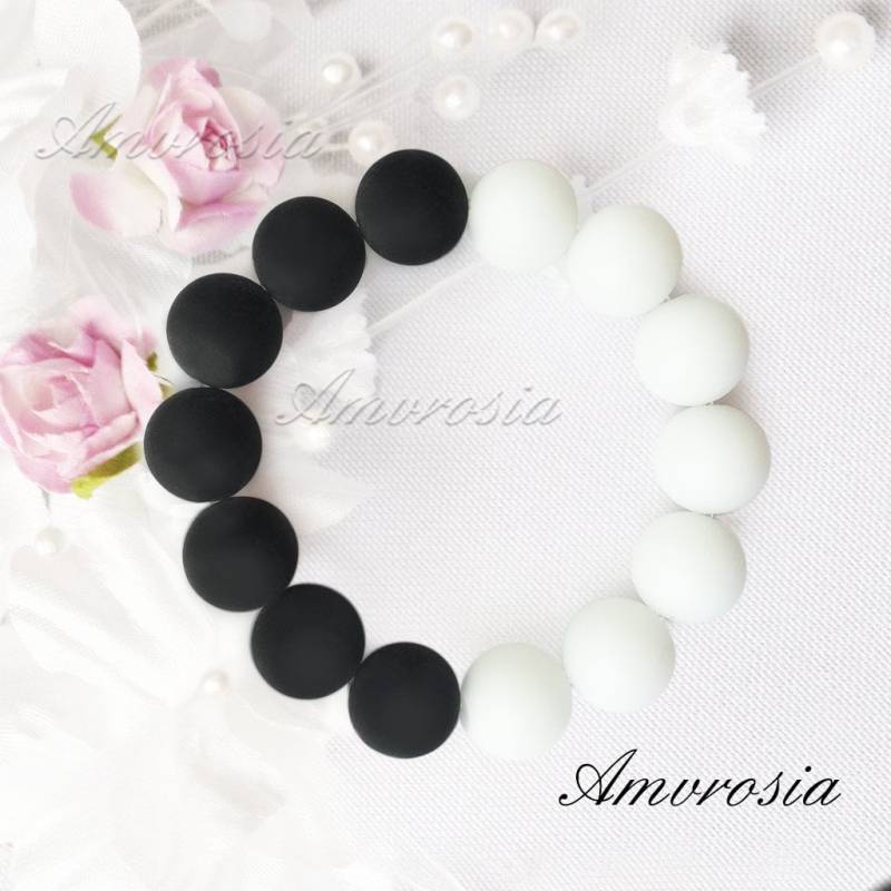 Hochzeit Gastgeschenke - Hochzeits Perlen Edelstein Armbänder Lot Geschenke Für Gäste Brautjungfer Geschenk Quarz Und Onyx Armband von AmvrosiaDesign