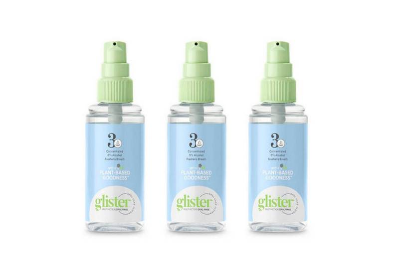 Amway Mundwasser Mundwasserkonzentrat mit Anti-Plaque-Formel GLISTER™ - 72ml, (3-tlg) alkoholfrei von Amway