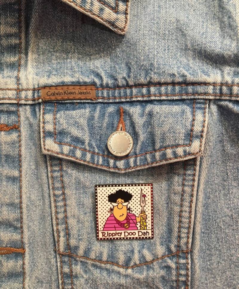 Amy Bradley Designs Rippity Doo Dah Emaille Pin Amy Bradley Designs Rippity Doo Dah Emaille Pin von AmyBradleyDesigns