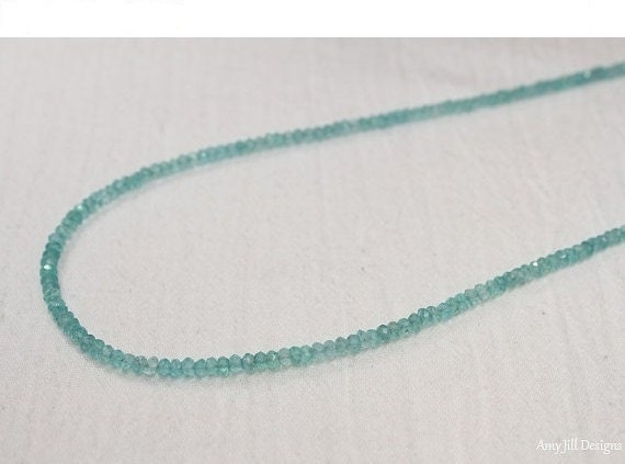 Apatit Halskette, Schmuck, Perlen Edelstein Schmuck Apatit Halskette, Schmuck, Perlen Edelstein Schmuck von AmyJillDesigns