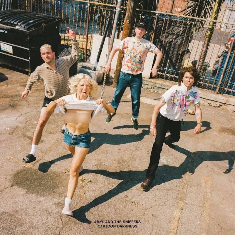Amyl And The Sniffers Cartoon darkness LP multicolor Amyl And The Sniffers Cartoon darkness LP multicolor von Amyl And The Sniffers
