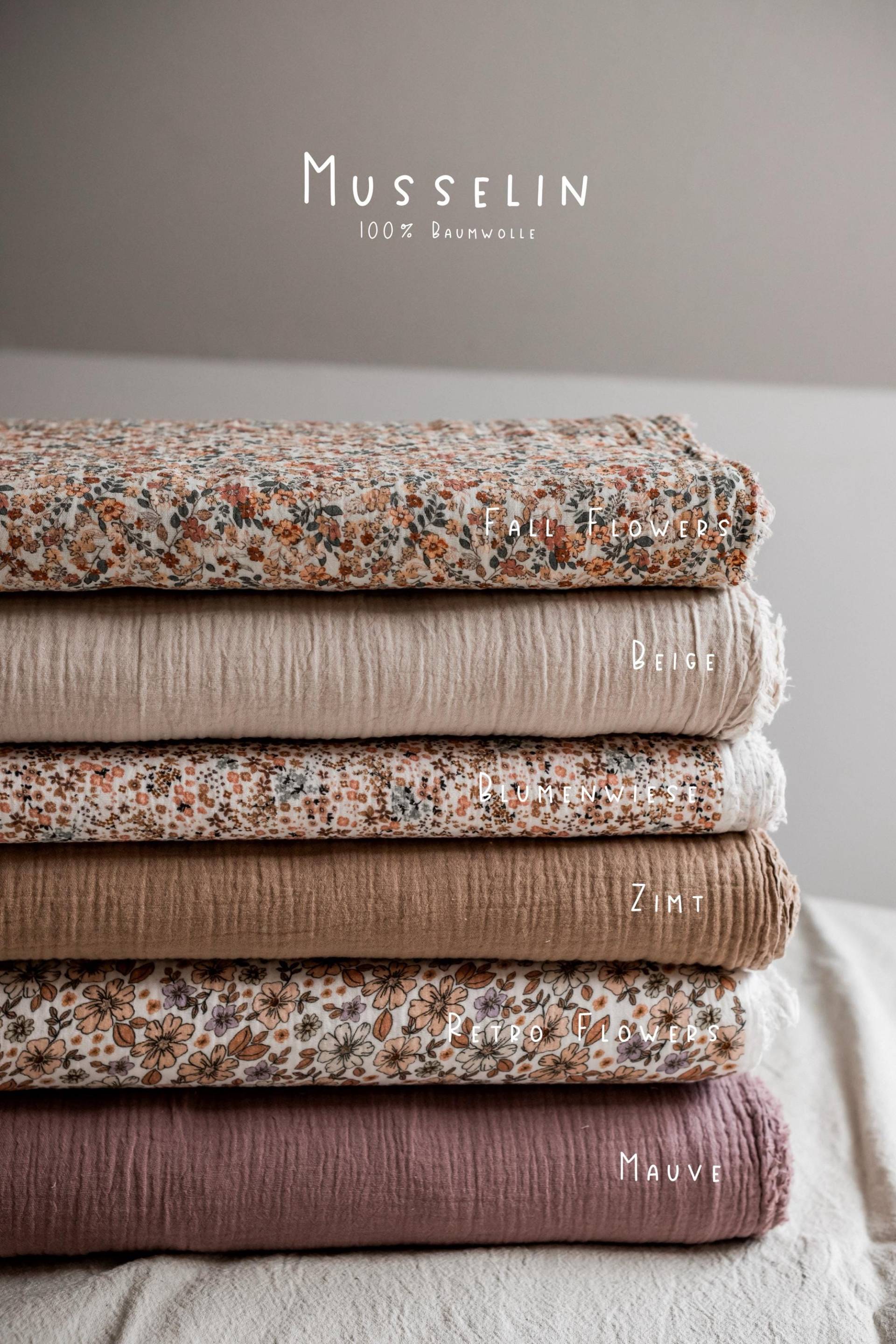 Baby Musselin Halstuch Spucktuch Mit Stoff Nach Wahl von AmysBlossom