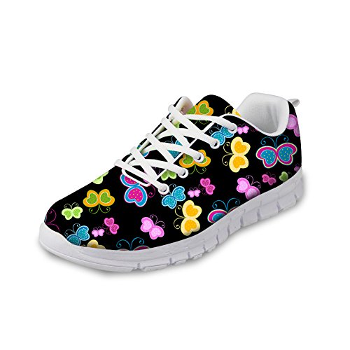 Amzbeauty Casual Karo Laufschuhe Atmungsaktiv Fashion Sneakers Walking Athletic Schuhe, Teil 1 - Größe: 41.5 EU von Amzbeauty