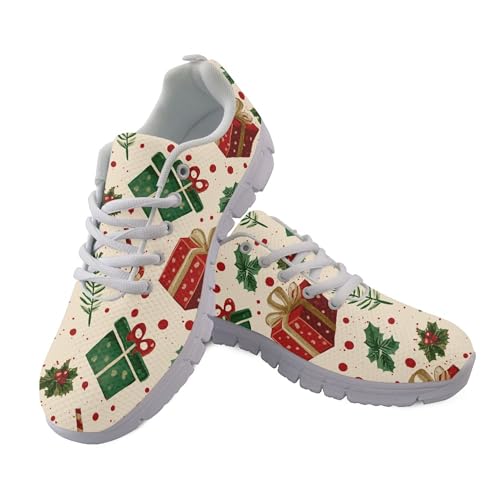 Amzbeauty Damen-Turnschuhe, legere Wanderschuhe, atmungsaktiv, leicht, Sneaker, weiches Netzgewebe, Fitnessstudio, Workout, Lieferung erfolgt in einer Geschenkverpackung, 42.5 EU von Amzbeauty