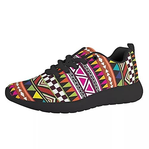 Amzbeauty Herren stoßdämpfende Schuhe Interessantes Muster Druck Custom Luftkissen Running Sneakers Atmungsaktiv Leicht und Bequem, - Bohemian-Stil - Größe: 43.5 EU Amzbeauty Herren stoßdämpfende Schuhe Interessantes Muster Druck Custom Luftkissen Running Sneakers Atmungsaktiv Leicht und Bequem, - Bohemian-Stil - Größe: 43.5 EU von Amzbeauty