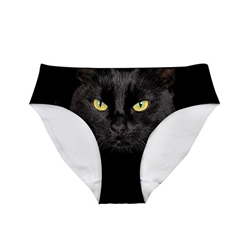 Amzbeauty Lustige Galaxie-Katzen-Unterwäsche für Damen, sexy, niedlich, frech, Geschenk für Junggesellinnenabschied, mehrfarbig, 42 von Amzbeauty