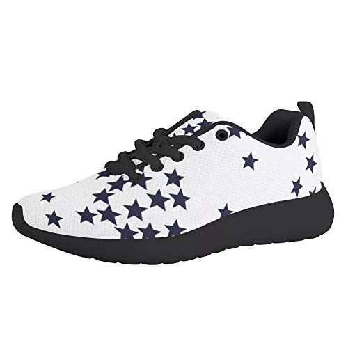 Amzbeauty Modische Herren-Sneaker, Fitness, Joggen oder Arbeit, Freizeitschuhe, Gummisohle, niedrig für Teenager, Stern, 39 EU Amzbeauty Modische Herren-Sneaker, Fitness, Joggen oder Arbeit, Freizeitschuhe, Gummisohle, niedrig für Teenager, Stern, 39 EU von Amzbeauty