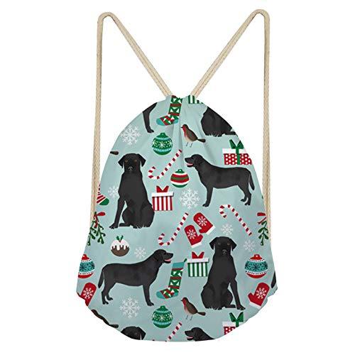 Amzbeauty Netter Kordelzug-Rucksack für Kinder-Partei-Bevorzugungs-Geschenk-Taschen, Labrador 3 von Amzbeauty