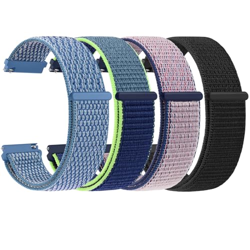 Amzpas Nylon Uhrenarmband 22mm 20mm Armband mit Schnellverschluss, Klettverschluss und Schnellverstellung Geflochtenes Uhrenarmbänder, Universelles Ersatzarmband für Smartwatch Traditionelle Uhr Amzpas Nylon Uhrenarmband 22mm 20mm Armband mit Schnellverschluss, Klettverschluss und Schnellverstellung Geflochtenes Uhrenarmbänder, Universelles Ersatzarmband für Smartwatch Traditionelle Uhr von Amzpas