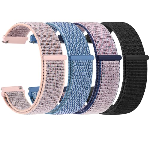 Amzpas Nylon Uhrenarmband 22mm 20mm Armband mit Schnellverschluss, Klettverschluss und Schnellverstellung Geflochtenes Uhrenarmbänder, Universelles Ersatzarmband für Smartwatch Traditionelle Uhr Amzpas Nylon Uhrenarmband 22mm 20mm Armband mit Schnellverschluss, Klettverschluss und Schnellverstellung Geflochtenes Uhrenarmbänder, Universelles Ersatzarmband für Smartwatch Traditionelle Uhr von Amzpas