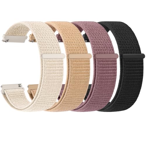 Amzpas Nylon Uhrenarmband 22mm 20mm Armband mit Schnellverschluss, Klettverschluss und Schnellverstellung Geflochtenes Uhrenarmbänder, Universelles Ersatzarmband für Smartwatch Traditionelle Uhr Amzpas Nylon Uhrenarmband 22mm 20mm Armband mit Schnellverschluss, Klettverschluss und Schnellverstellung Geflochtenes Uhrenarmbänder, Universelles Ersatzarmband für Smartwatch Traditionelle Uhr von Amzpas