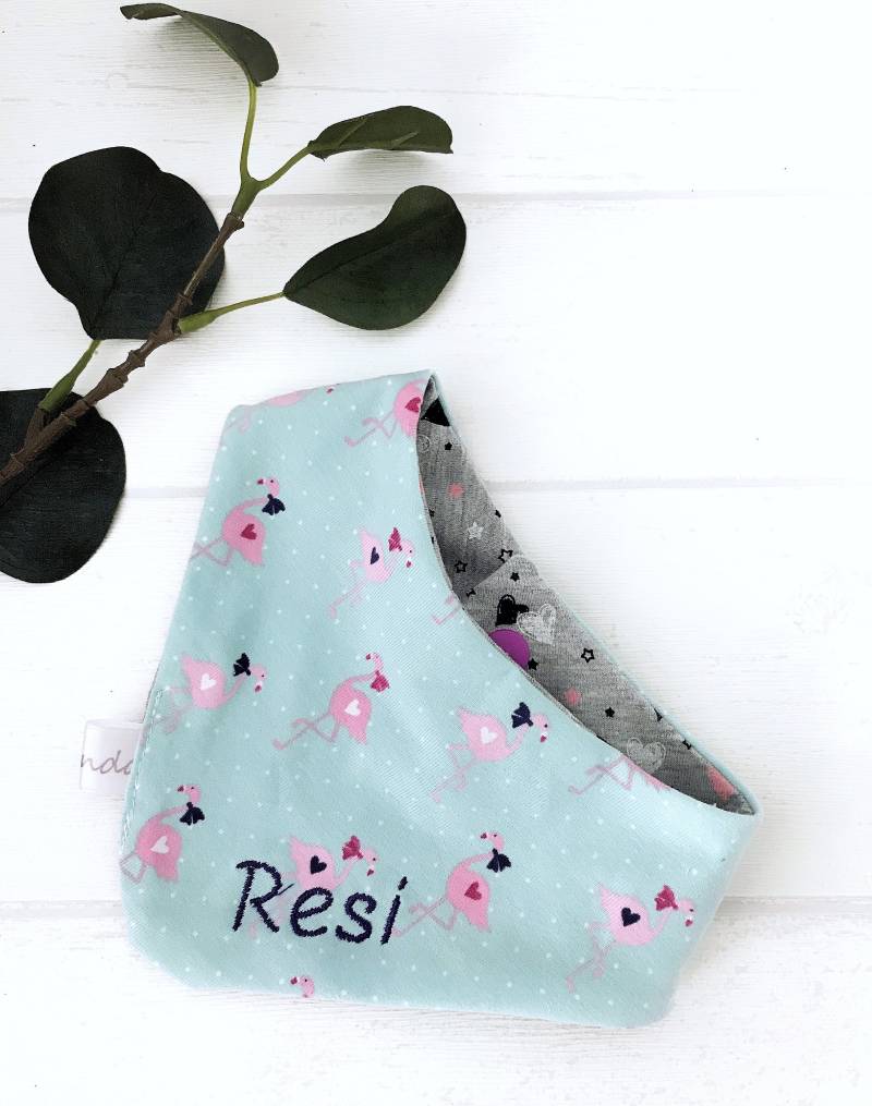 Dreieckstuch Baby/Kinder Mit Namen Bestickt von AnDaNo10