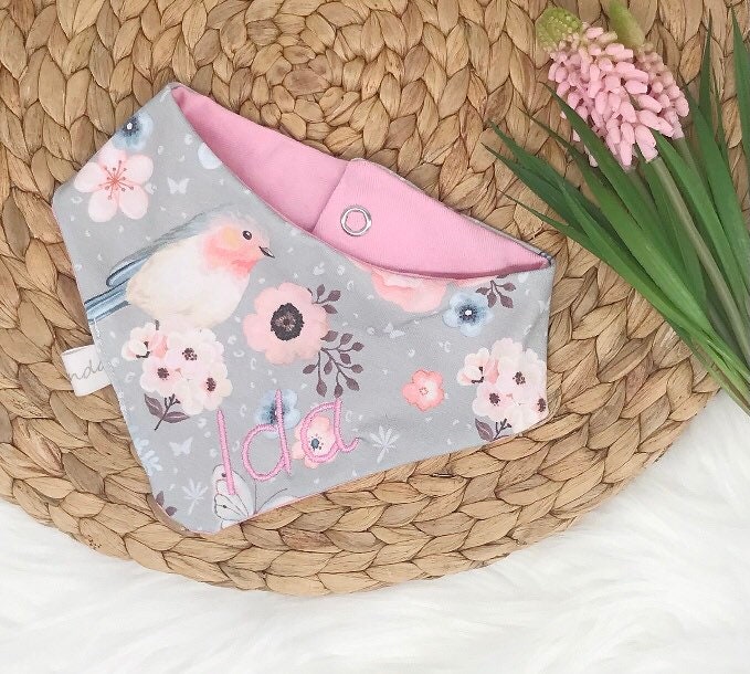 Dreieckstuch Baby/Kinder Mit Namen Bestickt von AnDaNo10