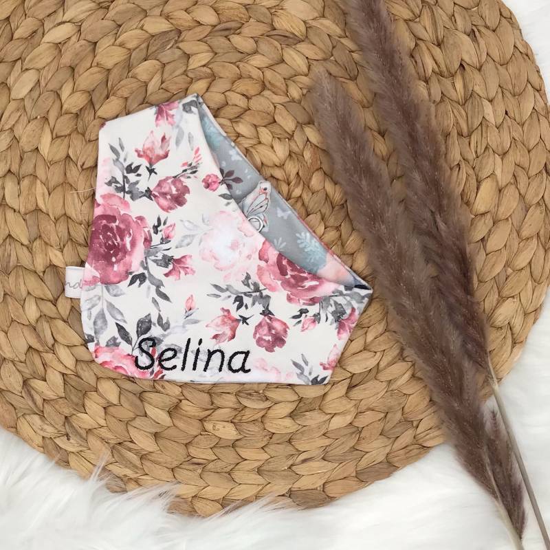 Dreieckstuch Baby/Kinder Mit Namen Bestickt von AnDaNo10