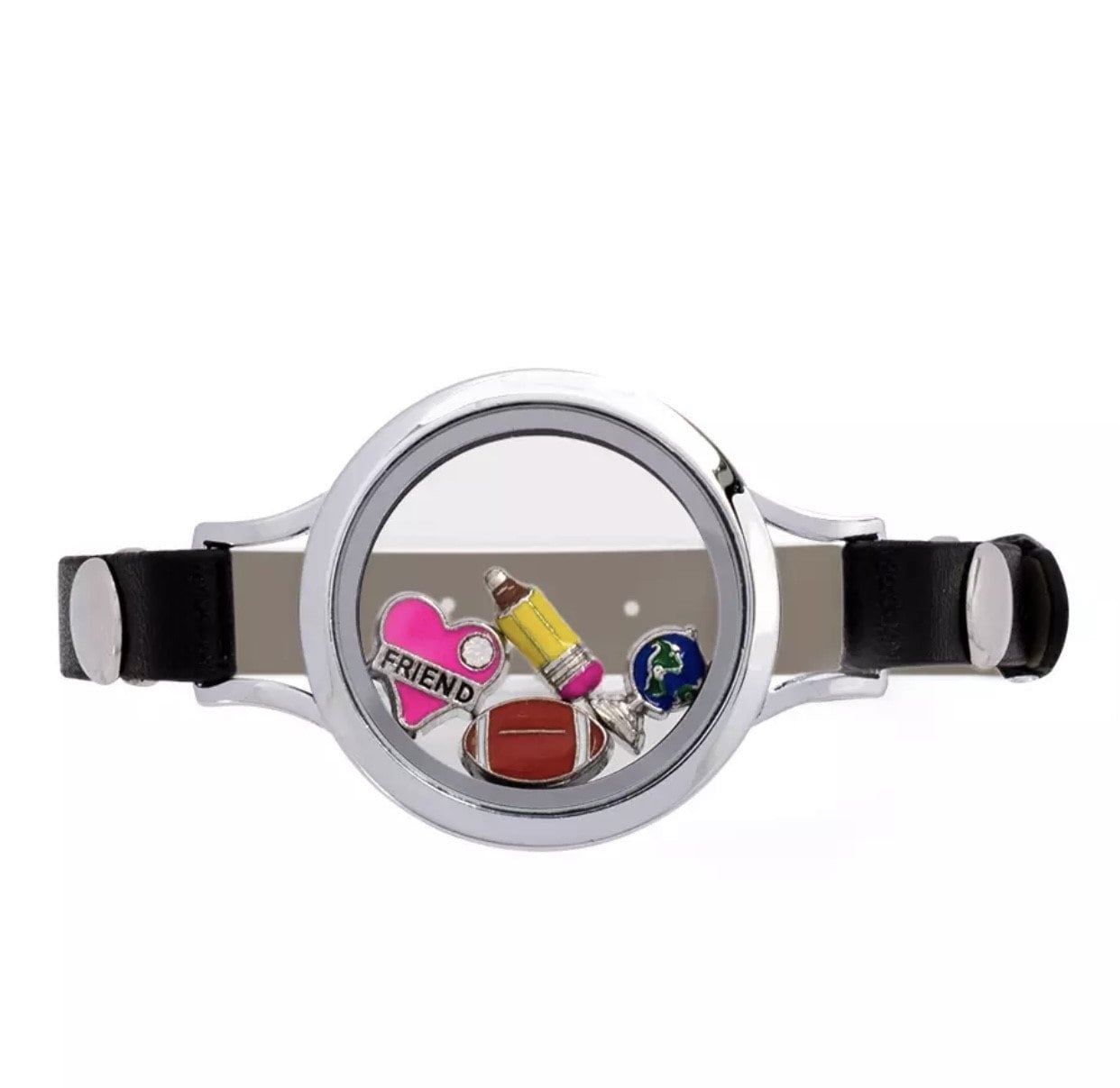 Single Strap 30 Mm Glas Living Memory Floating Charm in Mehreren Farben Erhältlich Single Strap 30 Mm Glas Living Memory Floating Charm in Mehreren Farben Erhältlich von AnEyeForCreating