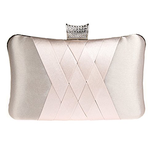 AnKoee AK-T91102-D508N, Damen Clutch S, Gelb - aprikose - Größe: S von AnKoee