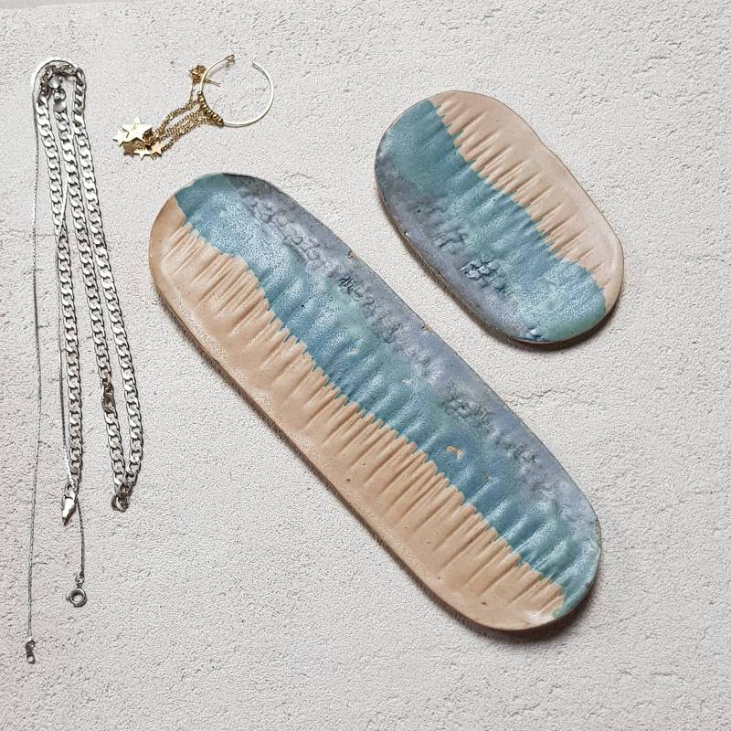 Handgefertigtes Keramik Schmucktablett | En Oder | M | L von AnUrbanVillageCo