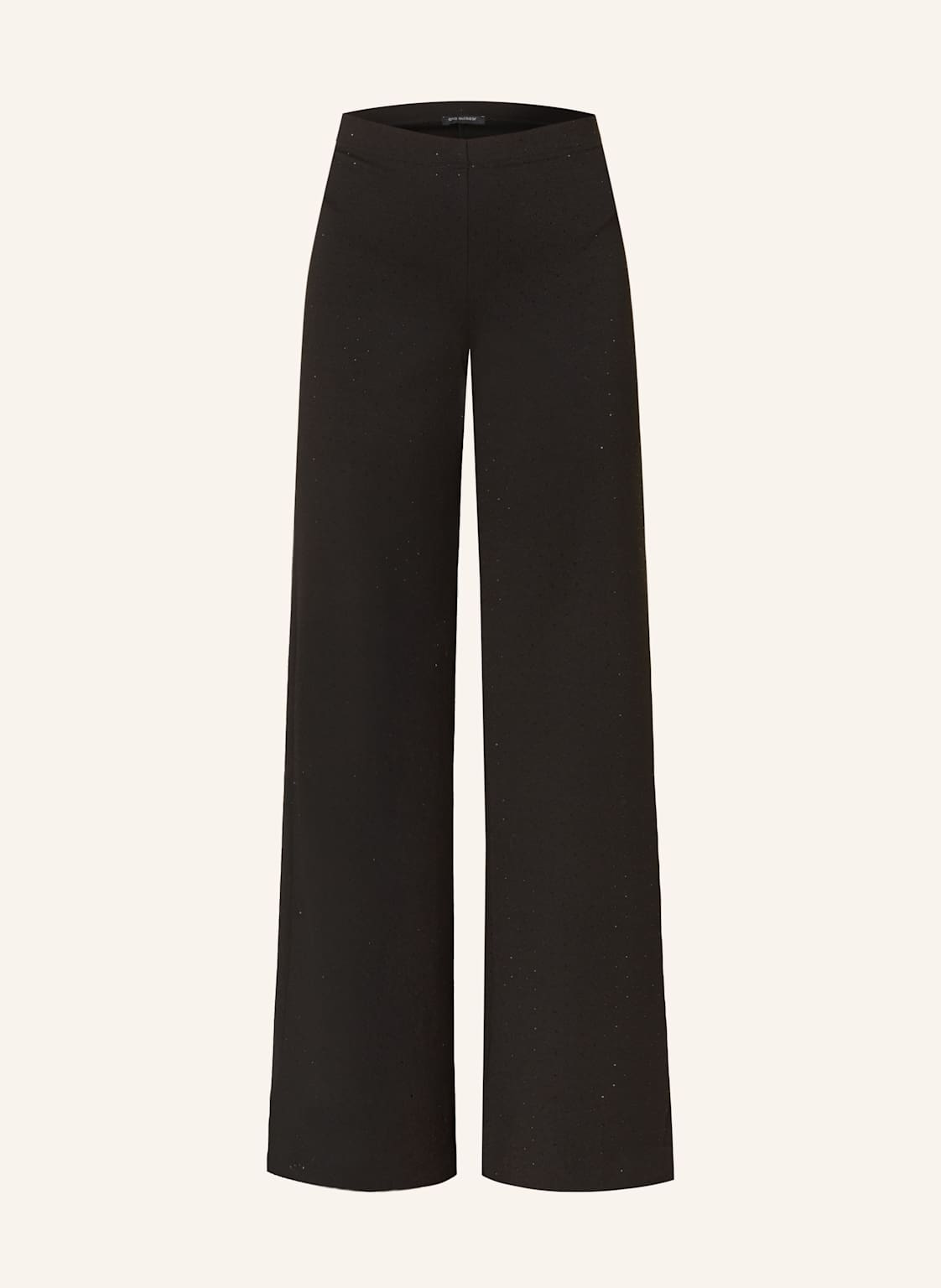 Ana Alcazar Jerseyhose Mit Schmucksteinen schwarz von Ana Alcazar