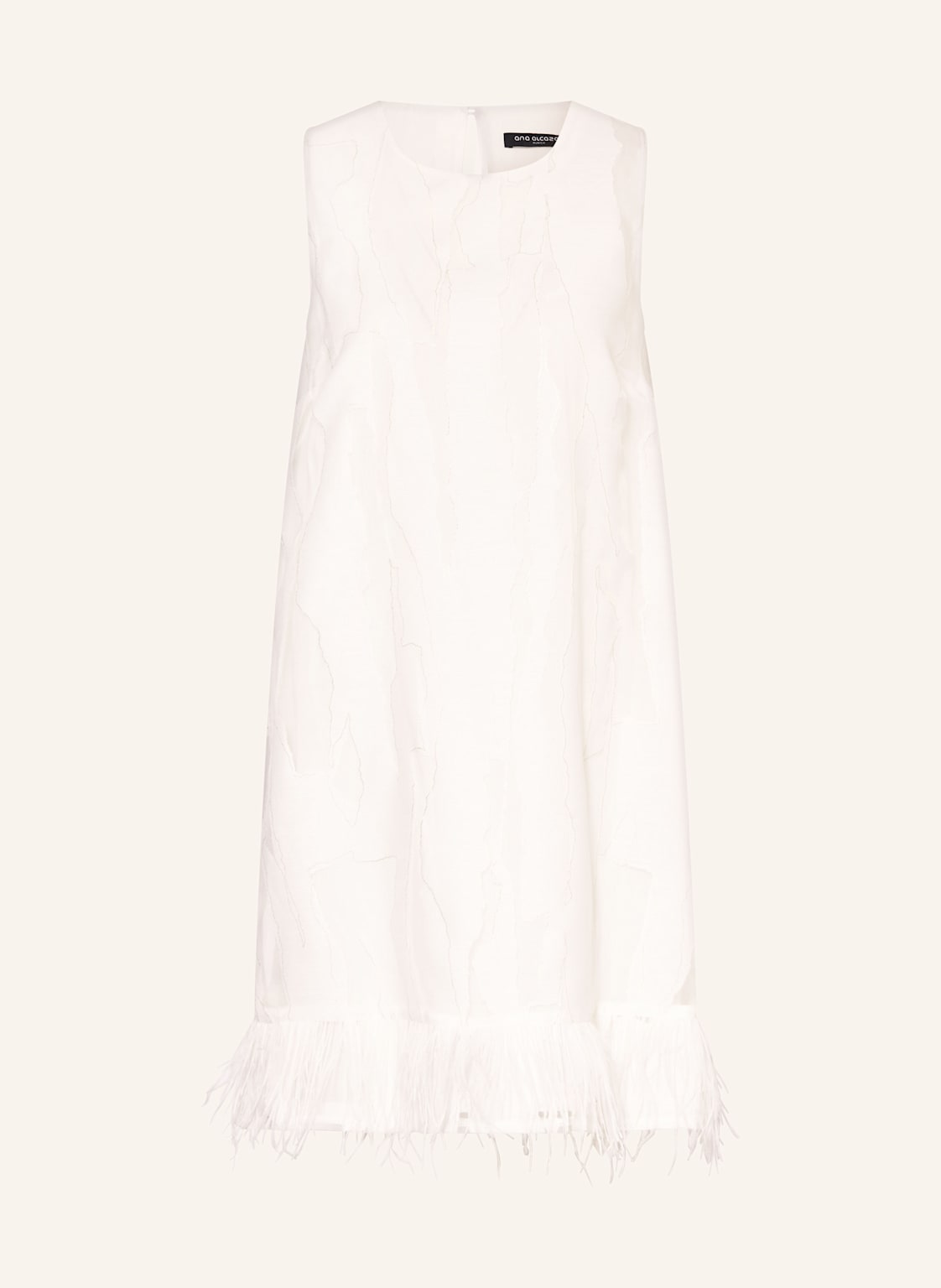 Ana Alcazar Kleid Mit Glitzergarn weiss von Ana Alcazar