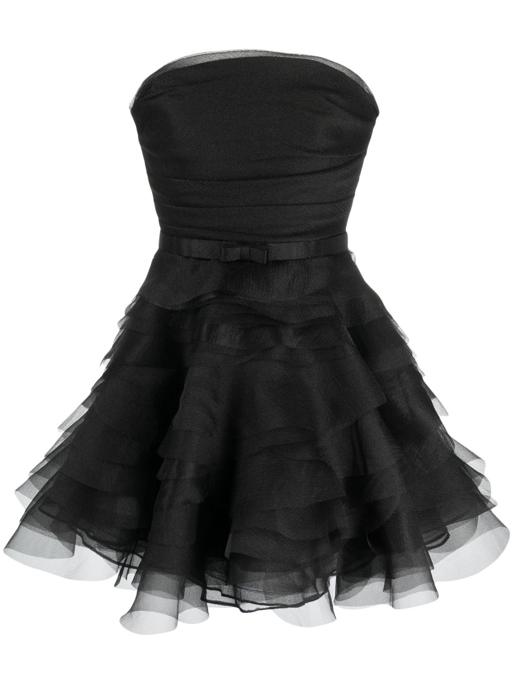 Ana Radu Schulterfreies Minikleid aus Organza - Schwarz von Ana Radu